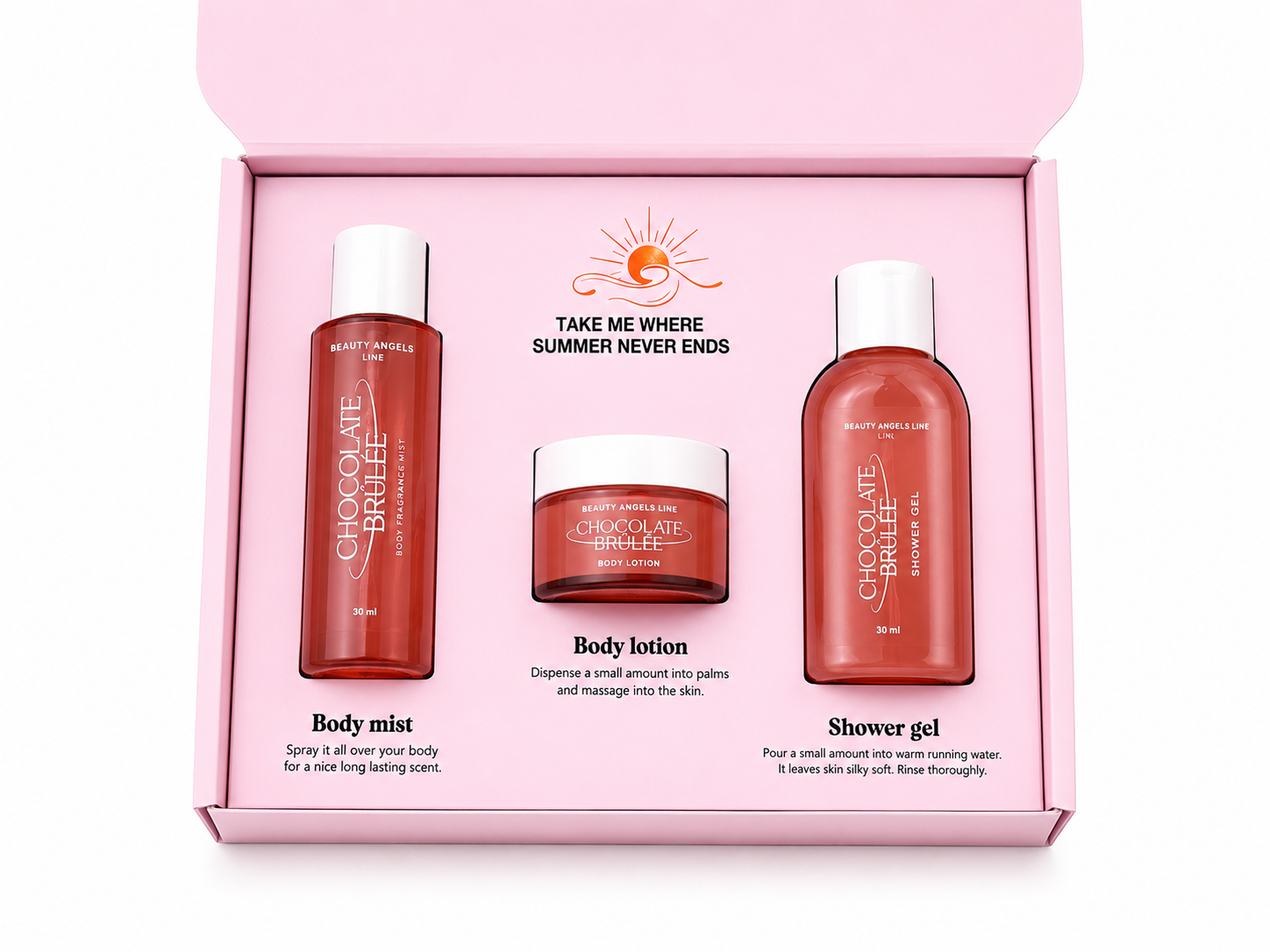 Chocolate Brûlée Minisize Set