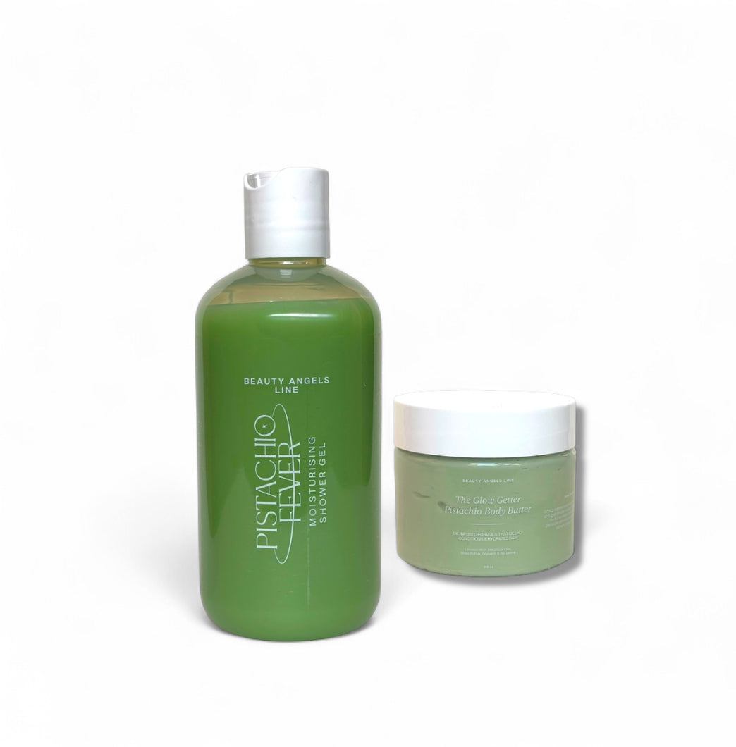 Pistachio shower gel & butter