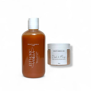 Shower gel & scrub set
